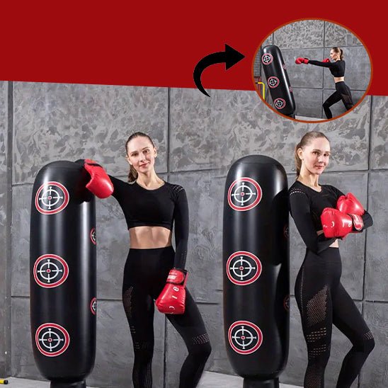 Inflatable Boxing Bag PVC for Adults and Kids (stress free) - Flexy Fit Nation