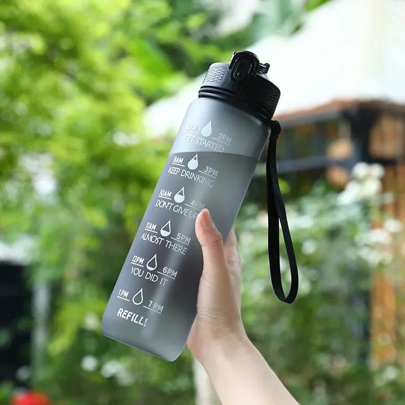 Motivational Water Bottle - Flexy Fit Nation