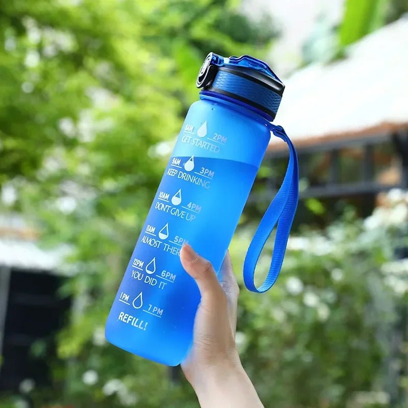 Motivational Water Bottle - Flexy Fit Nation